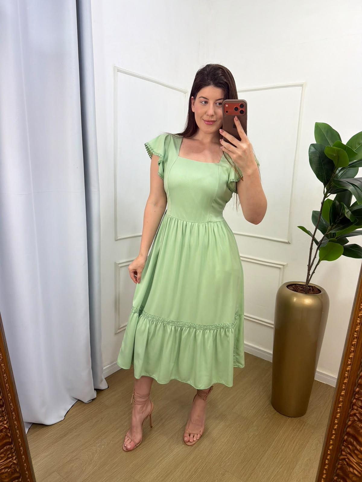 Vestido guippir