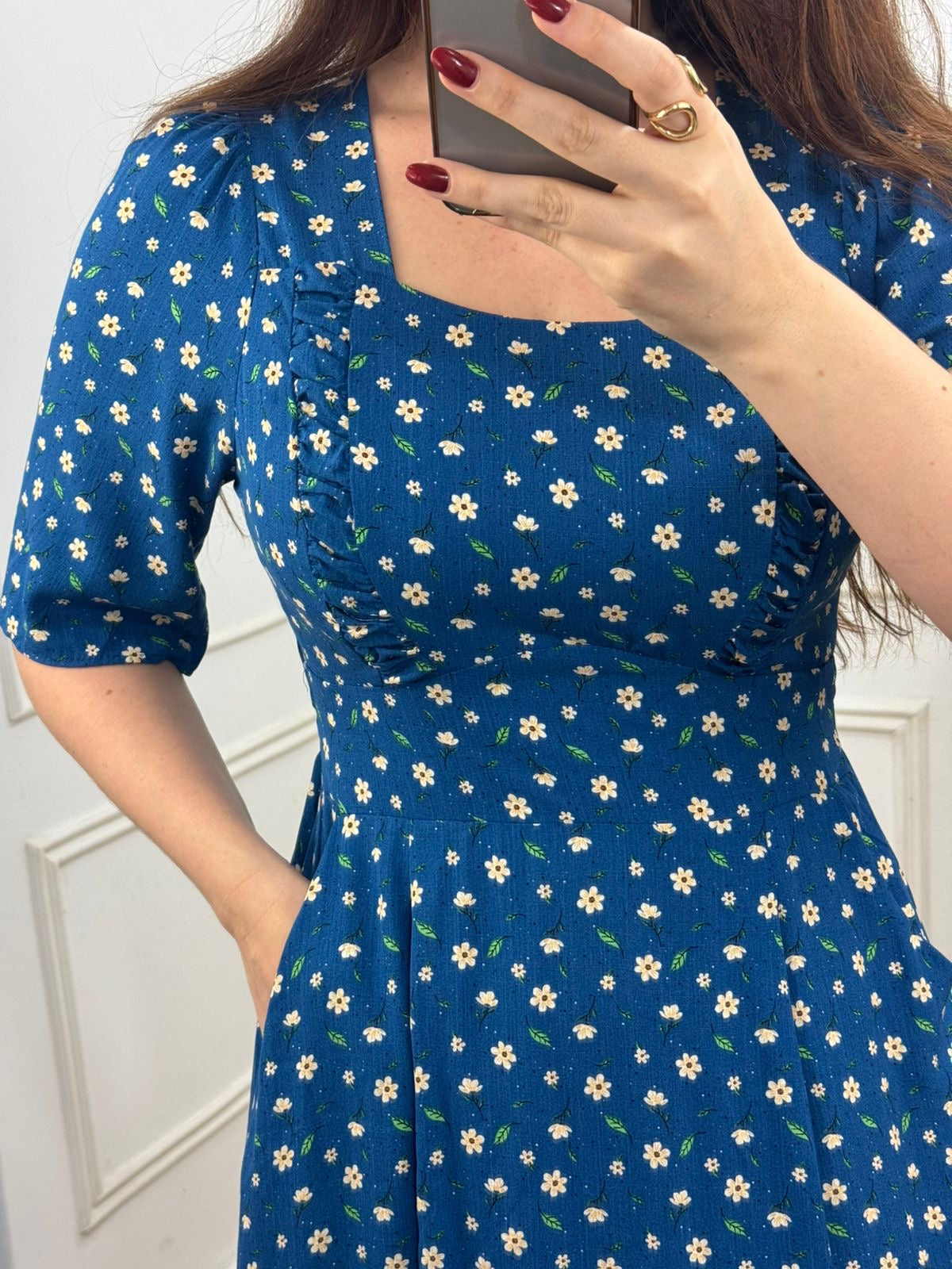 Vestido Flor - MADAME KA MODA FEMININA