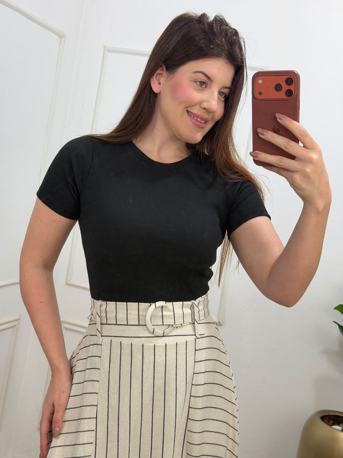 Blusa básica preta