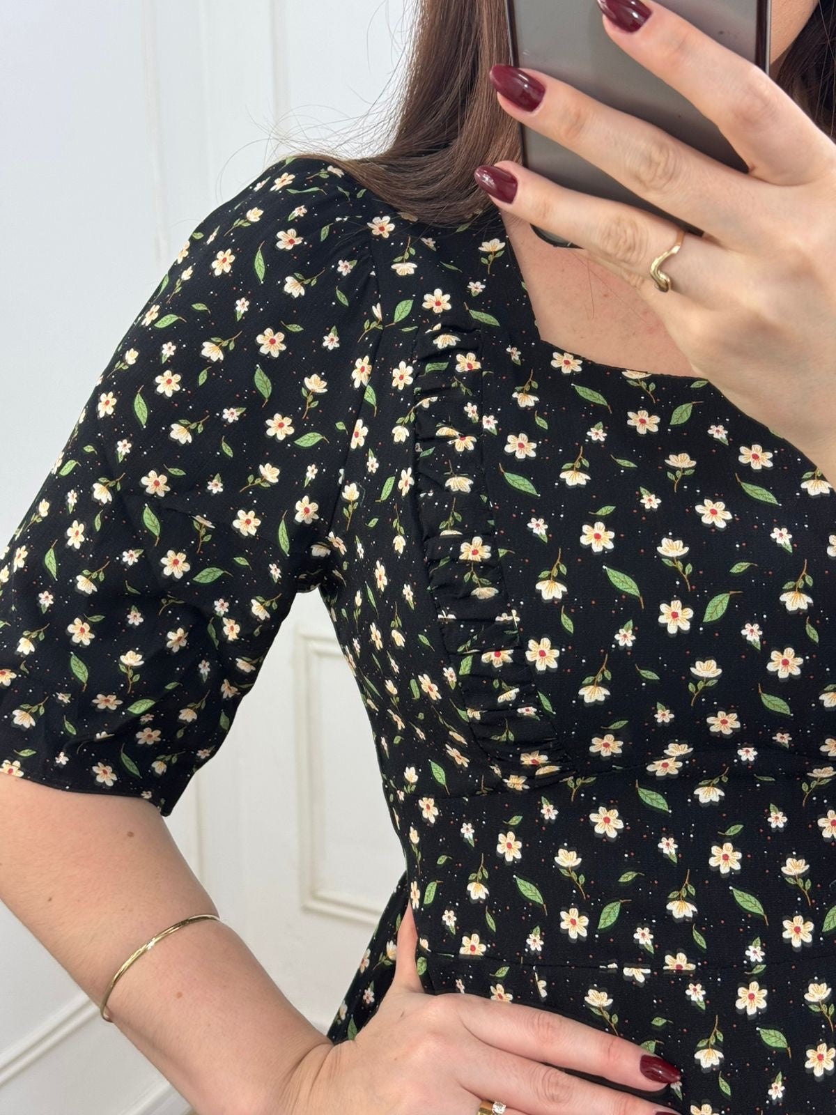 Vestido Flor - MADAME KA MODA FEMININA