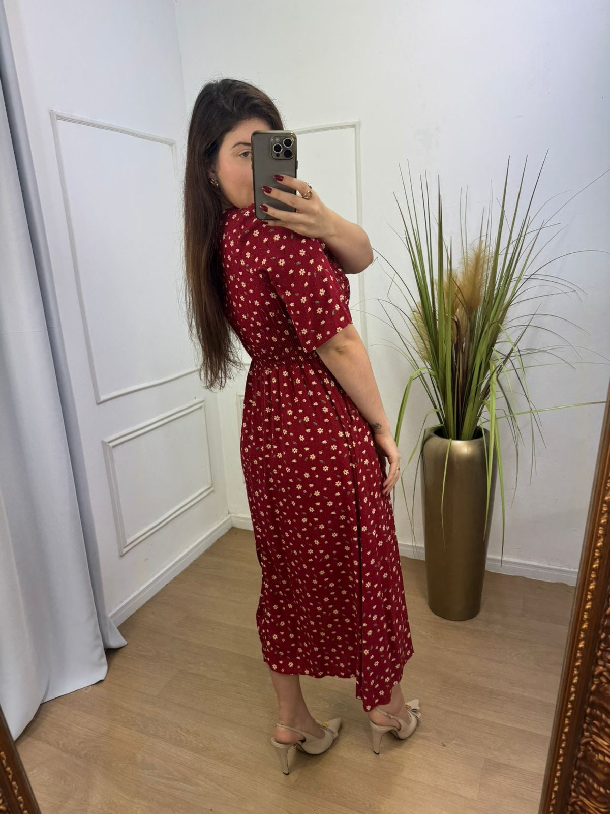 Vestido Flor - MADAME KA MODA FEMININA