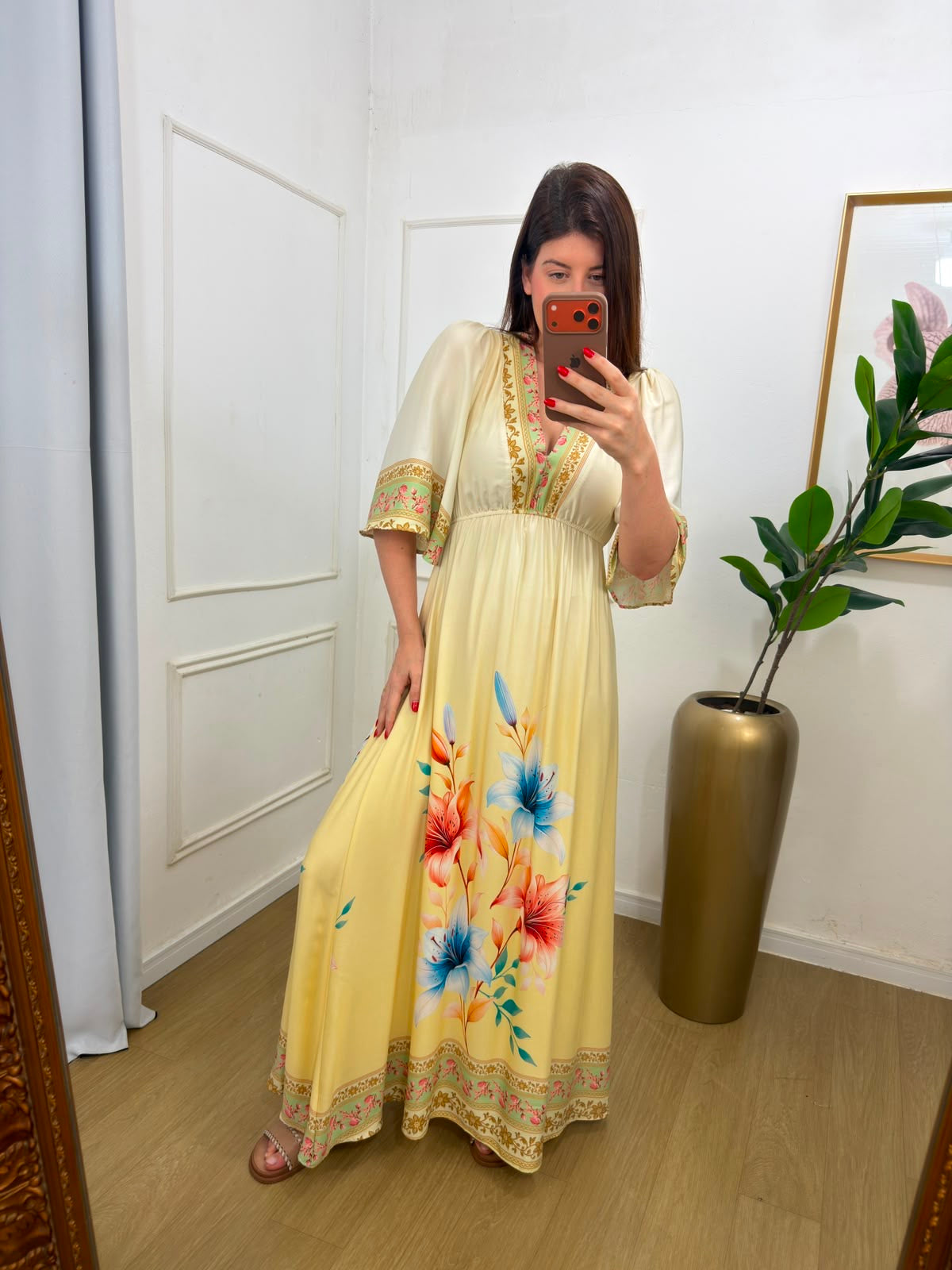 Vestido sol de verão