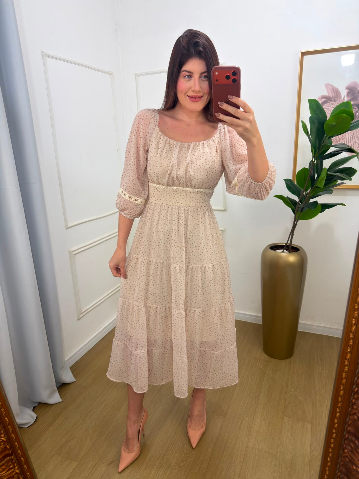 Vestido doce romance