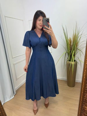 Vestido Hanna - MADAME KA MODA FEMININA