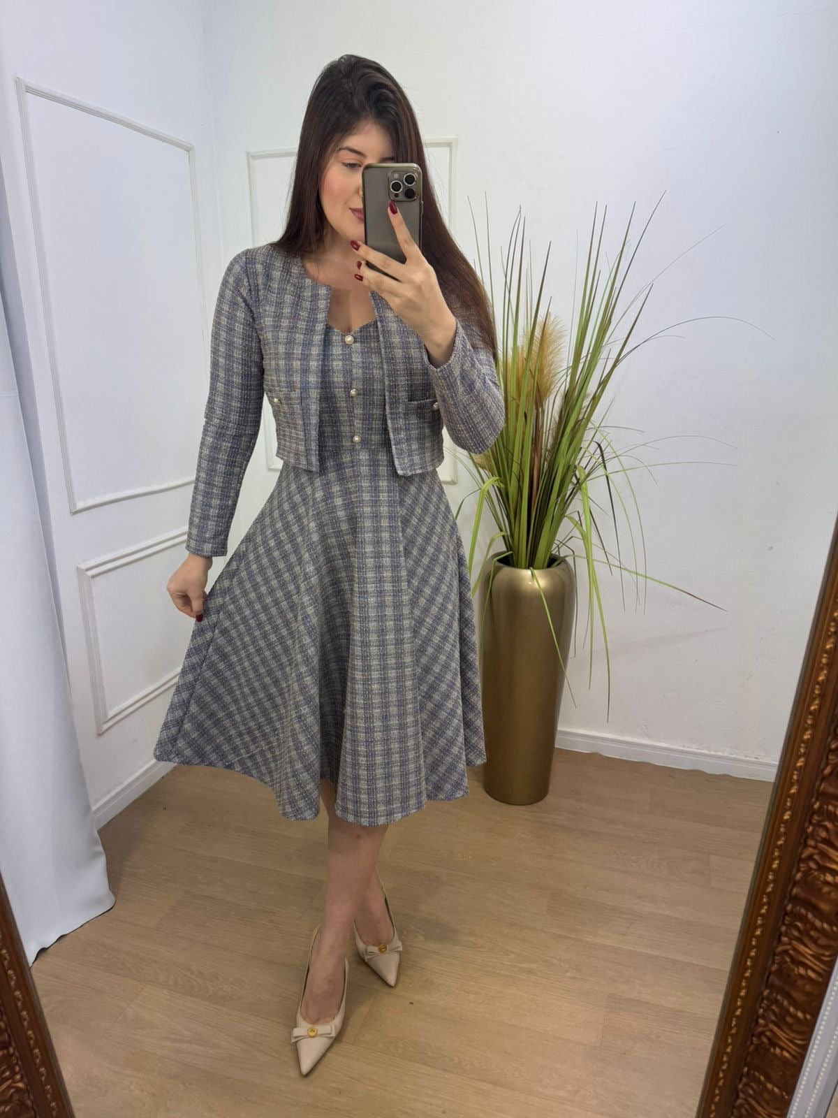Vestido Renata - MADAME KA MODA FEMININA