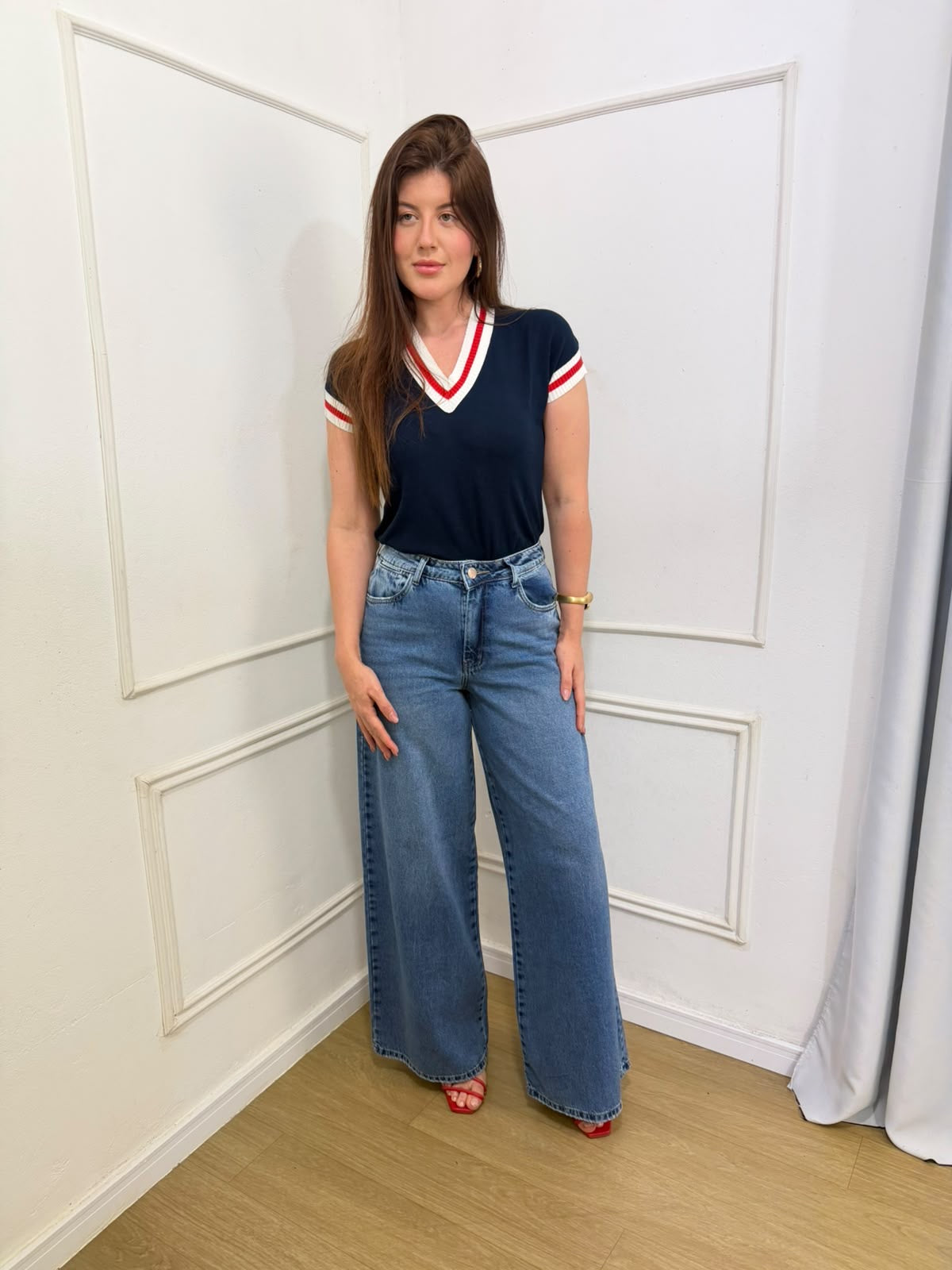 CALÇA PANTALONA JEANS