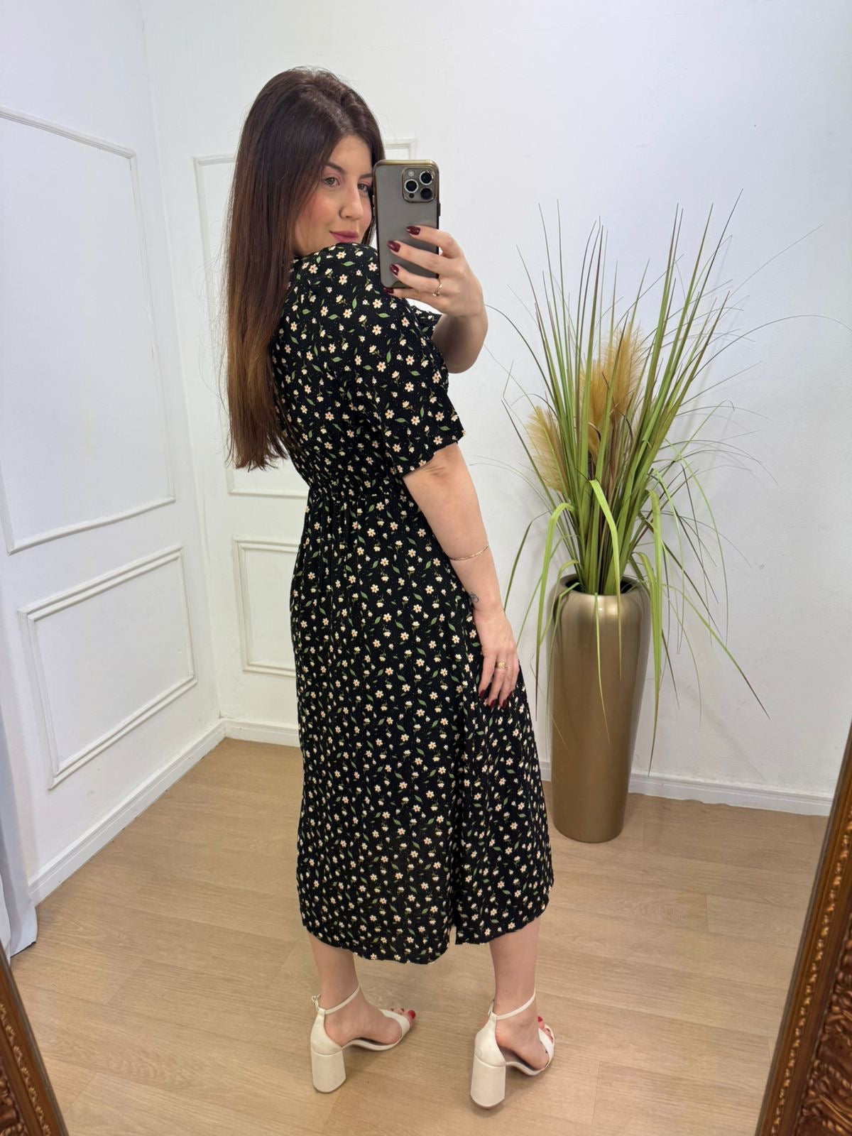 Vestido Flor - MADAME KA MODA FEMININA