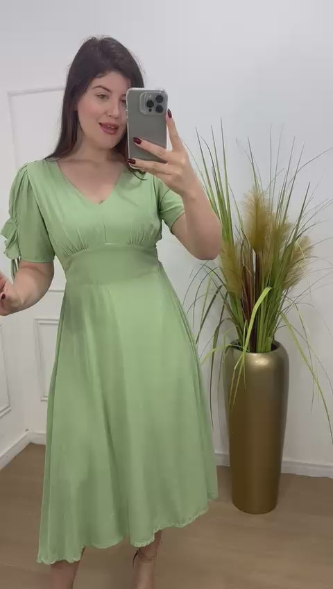 Vestido flores do campo
