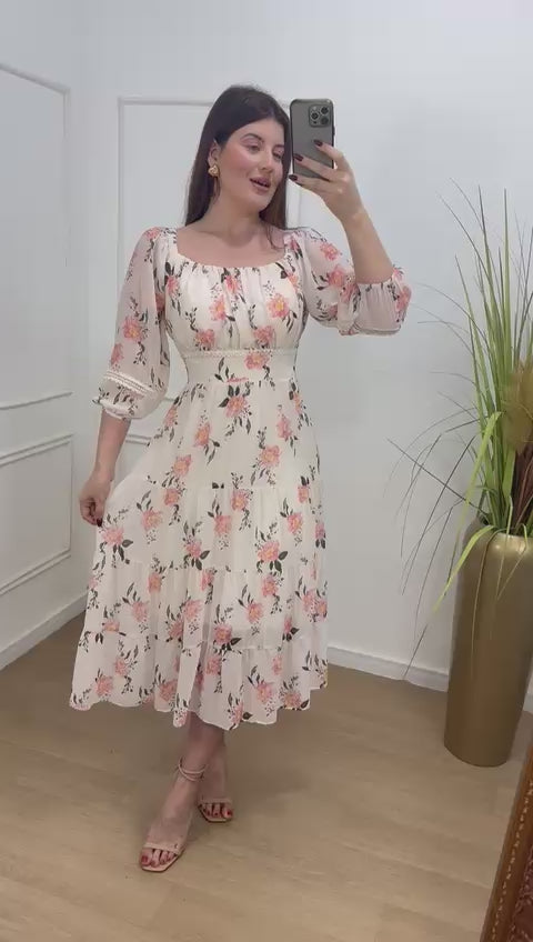 Vestido doce romance