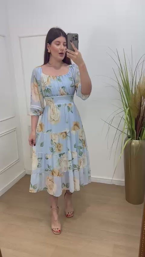 Vestido doce romance