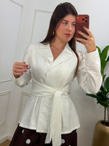 Camisa blazer