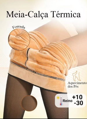 Meia térmica peluciada - MADAME KA MODA FEMININA