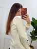 Blusa tricô coração