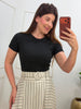 Blusa básica preta