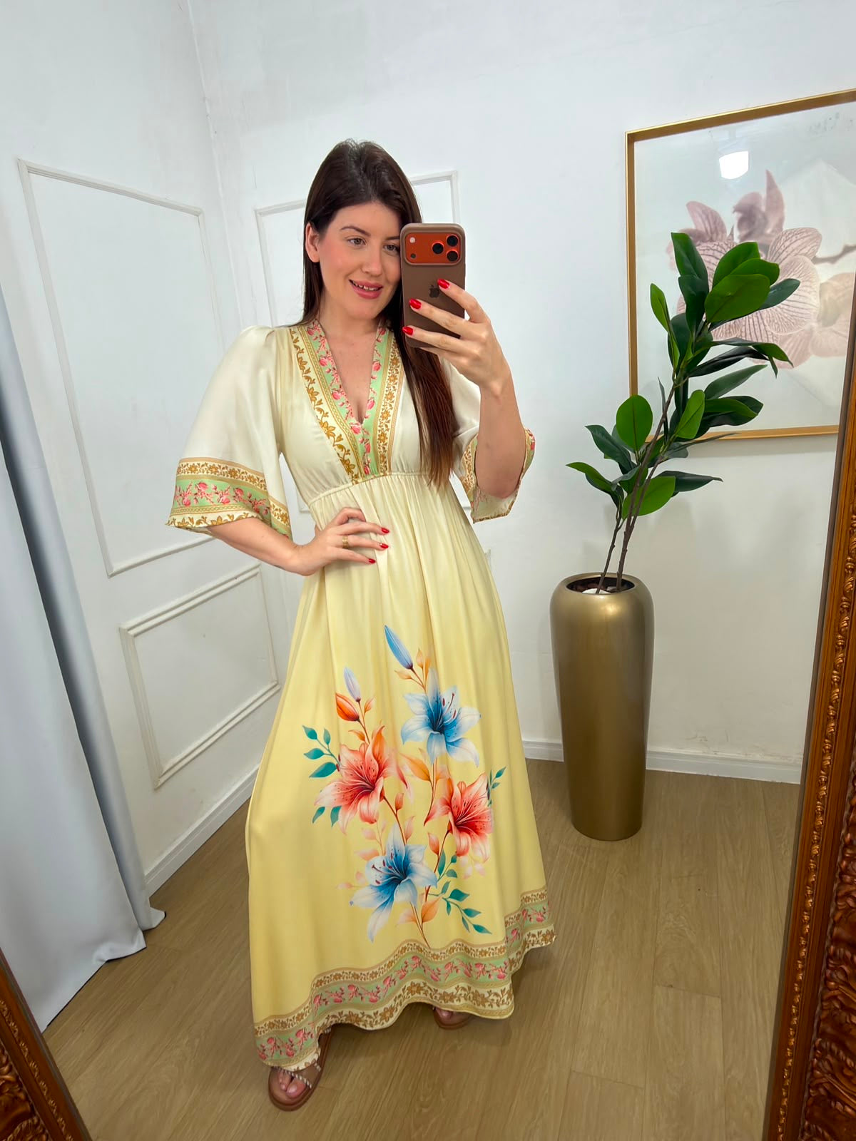 Vestido sol de verão