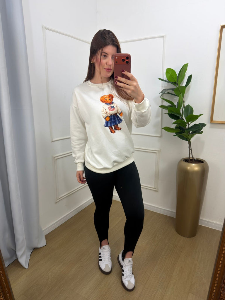 Moletom pelúciado
