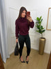 Calça peluciada pezinho