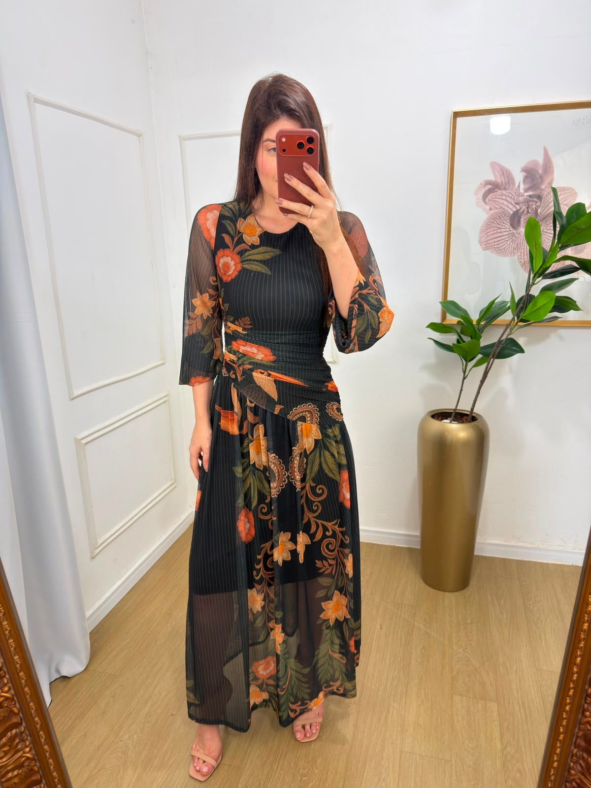 Vestido tropical