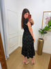 Vestido guippir estampado