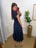Vestido guippir estampado