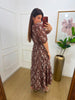 Vestido Mariah crepe