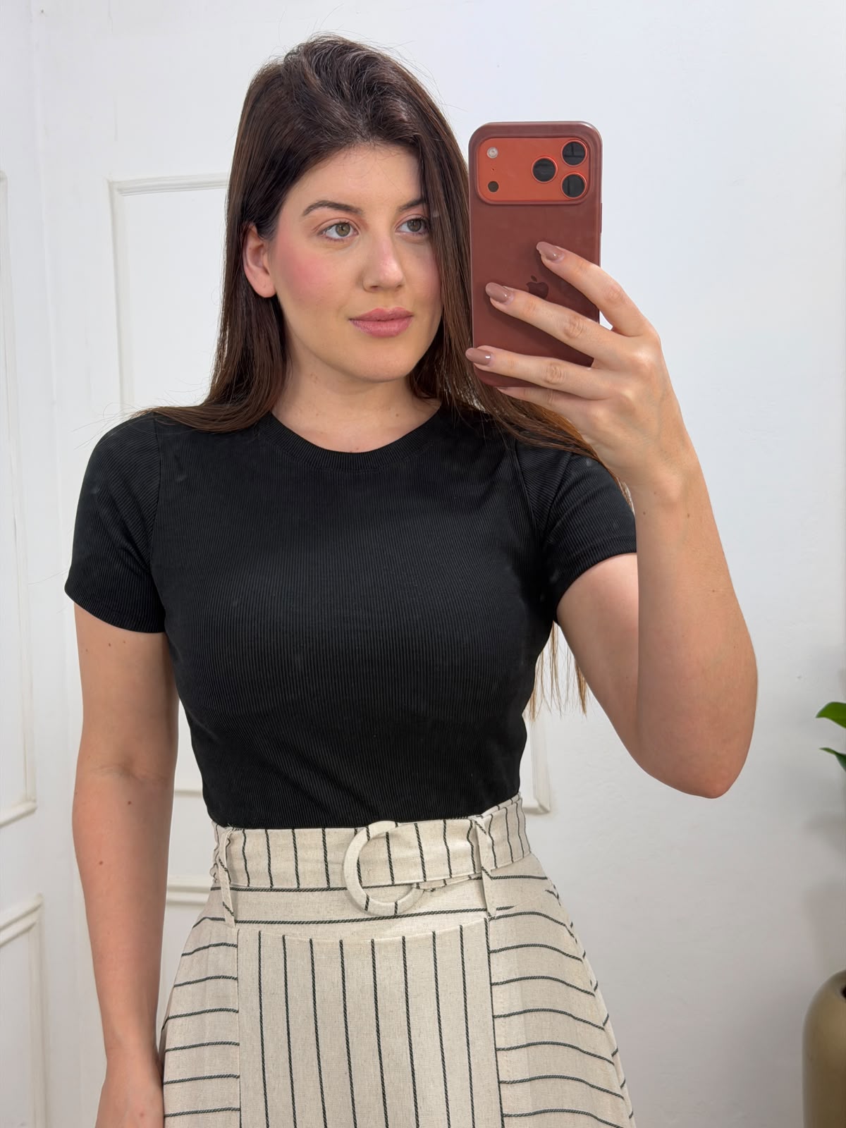 Blusa básica preta