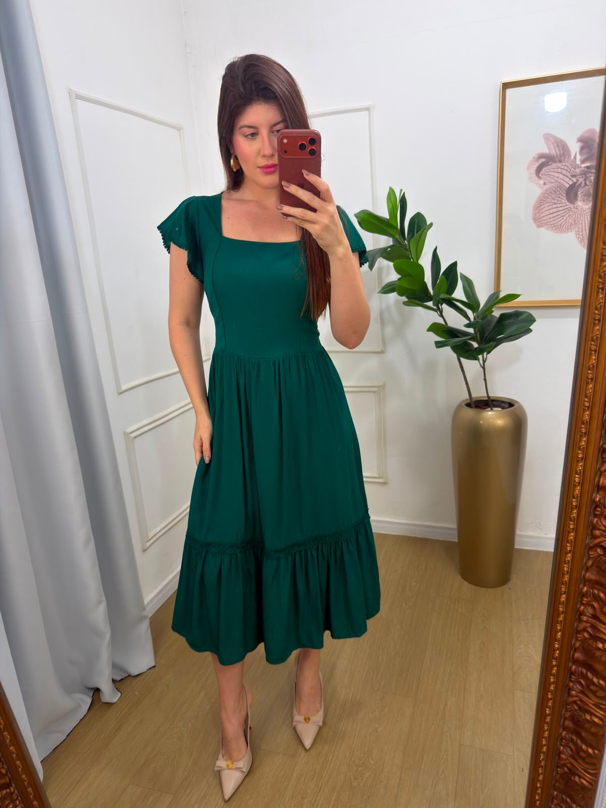 Vestido guippir