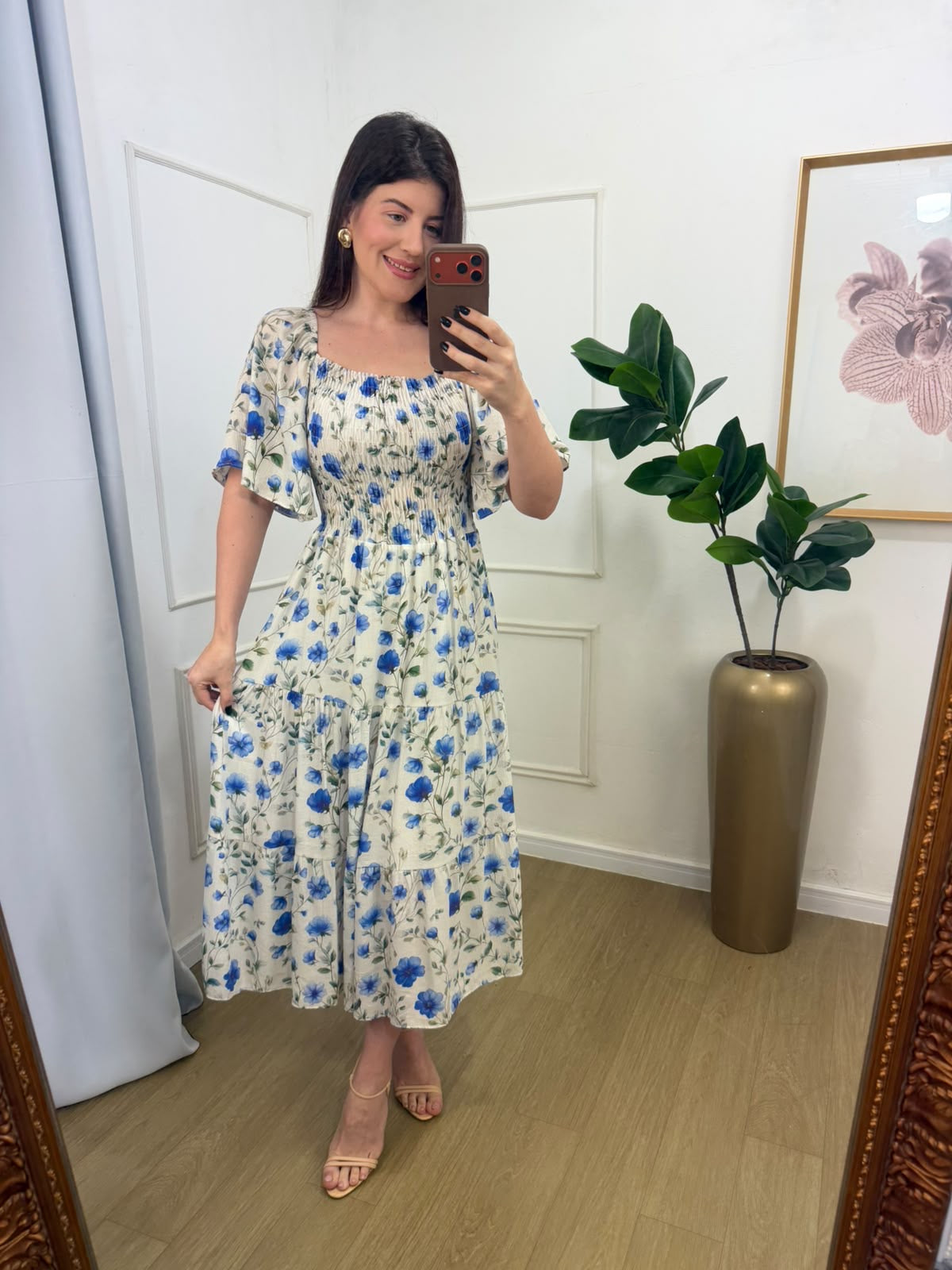 Vestido flores de primavera