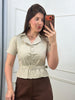 Camisa cinto