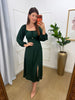 Vestido Camponesa manga longa