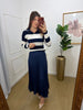 Blusa tricô polo