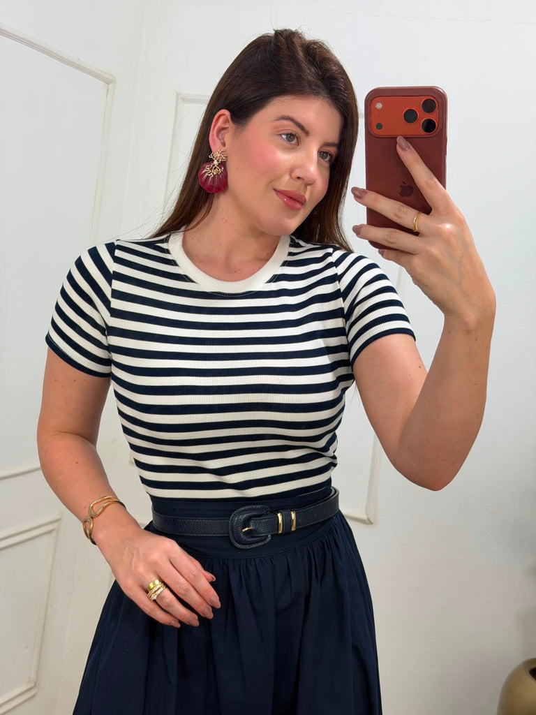 Blusa listras Náutico