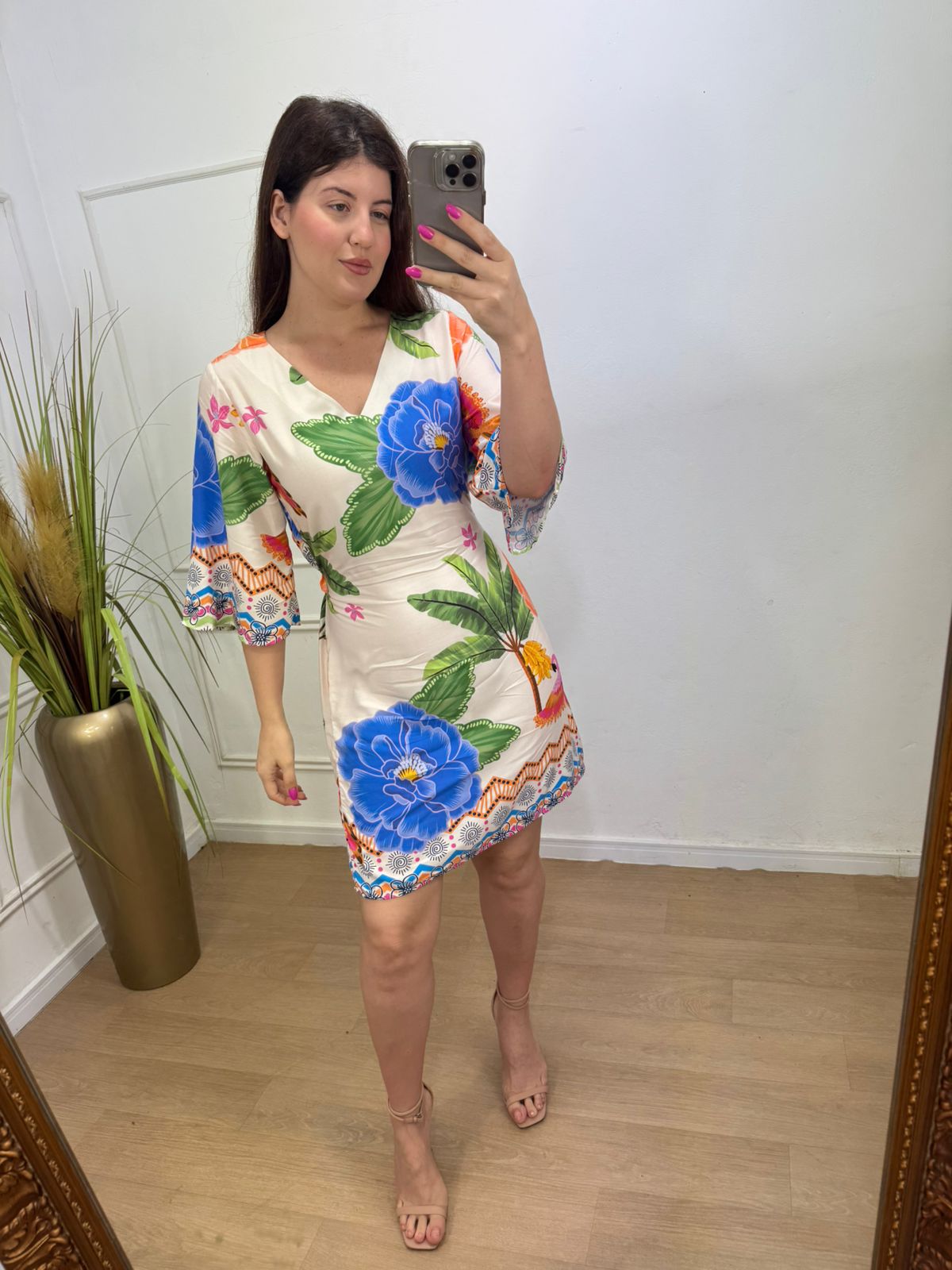 Vestido tropical