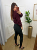 Calça peluciada pezinho