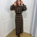 Conjunto Xadrez tricô