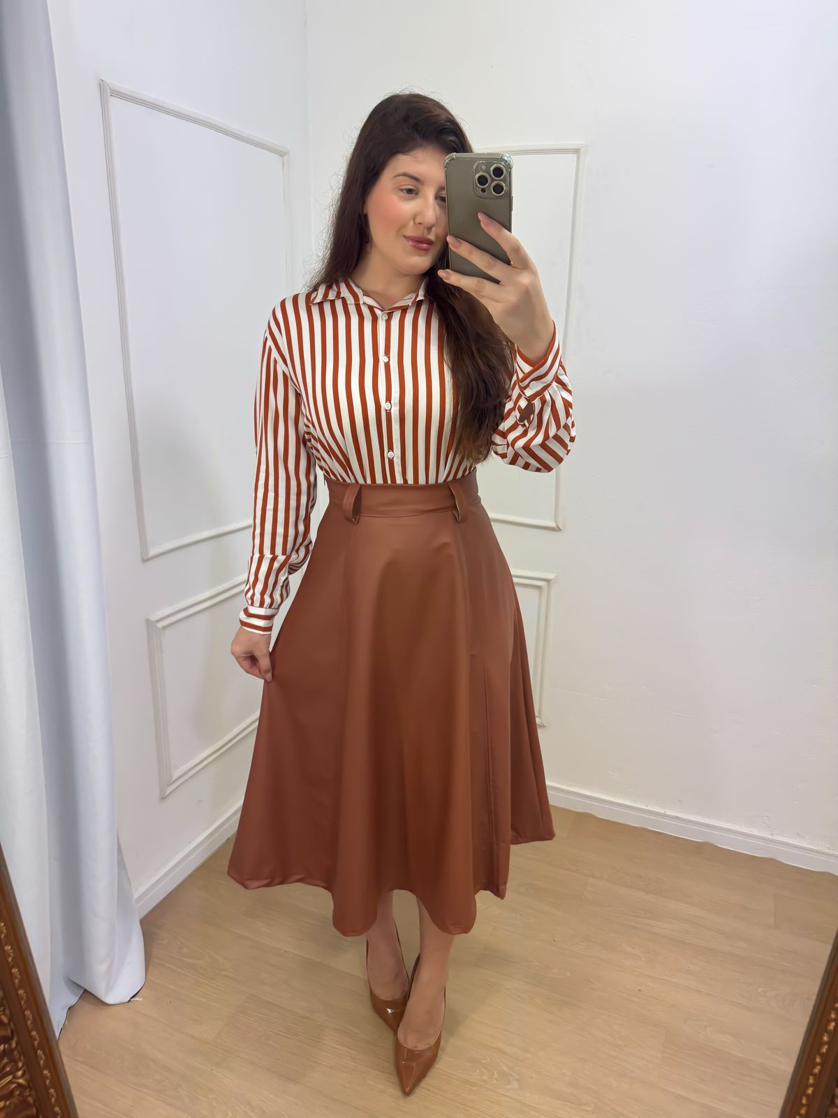 Saia Sandra - madame ka moda feminina