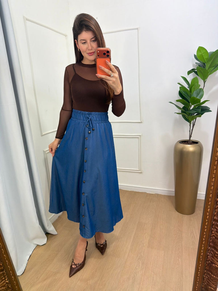 Saia Jeans