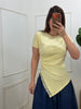 Blusa assimétrica