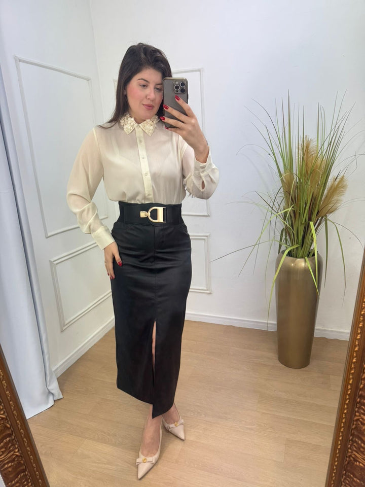 Camisa Flor - MADAME KA MODA FEMININA