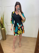 Vestido tropical