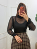 Blusa tule princesa