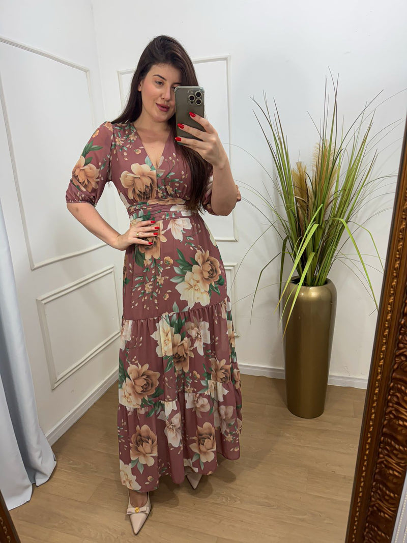 Vestido Lindo Outuno - madame ka moda feminina