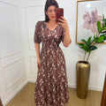 Vestido Mariah crepe