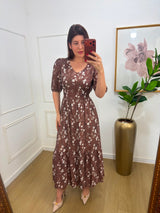 Vestido Mariah crepe