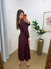 Vestido Camponesa manga longa