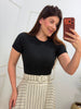 Blusa básica preta