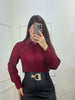 Camisa Flor - MADAME KA MODA FEMININA