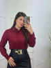 Camisa Flor - MADAME KA MODA FEMININA
