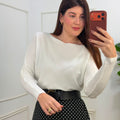 Blusa tricô modal