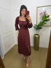 Vestido Camponesa manga longa
